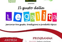 Andria – Il gusto della legalità: promozione e riflessione nell’iniziativa della Coop. S.Agostino