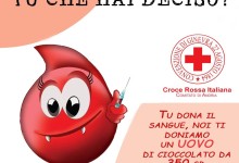Andria – Aiutare con “dolcezza”: Croce Rossa offre un uovo di cioccolato ai nuovi donatori di sangue
