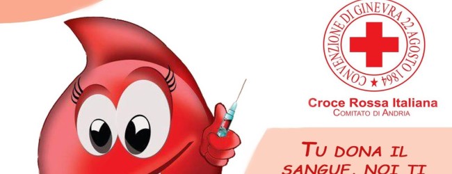 Andria – Aiutare con “dolcezza”: Croce Rossa offre un uovo di cioccolato ai nuovi donatori di sangue