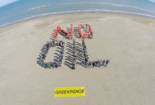 Barletta – Flashmob degli attivisti Greenpeace: per dire No alle trivelle