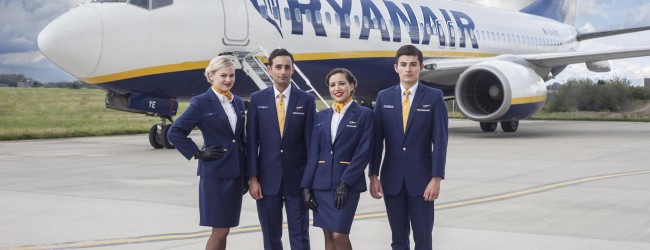 Ryanair seleziona nuovi Assistenti di Volo: a Bari la prossima tappa