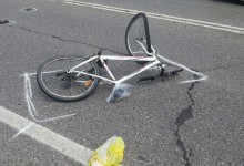 Andria – Grave incidente su Via Corato: scontro auto-bici