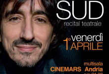 Andria – “Sud Recital teatrale”: lo spettacolo di Sergio Rubini al Multisala Cinemars