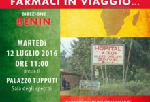 Bisceglie – Domani iniziativa “Farmaci in viaggio… direzione Benin”