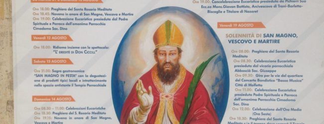 Trani – Verso la festa di san Magno vescovo e martire