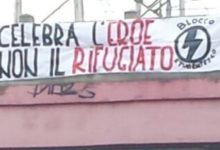Barletta – Blocco studentesco: striscioni per ricordare la vittoria italiana nella prima guerra mondiale