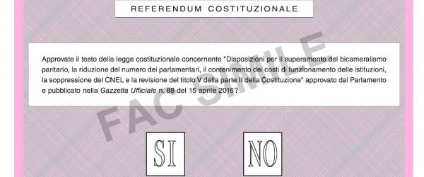REFERENDUM – Tutti i dati: in Puglia e BAT il 67% dice NO alla Riforma