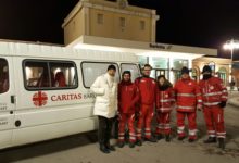 Barletta – Maltempo: Il pulmino della Caritas in azione