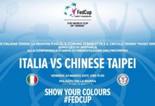 Barletta – Venerdì 24 marzo presentazione Fed Cup Italia-Chinese Taipei