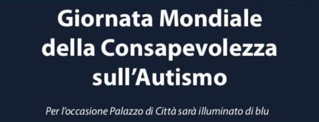Andria si tinge di blu per la “Giornata Mondiale della Consapevolezza sull’Autismo”