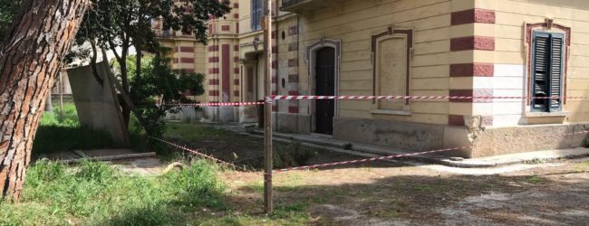 Trani – Villa Bini: lavori di manutenzione straordinaria per circa 25 mila euro