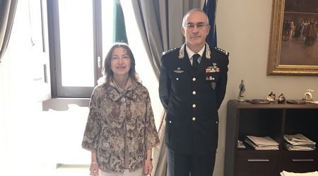 Barletta – Il Prefetto accoglie il comandante dei carabinieri