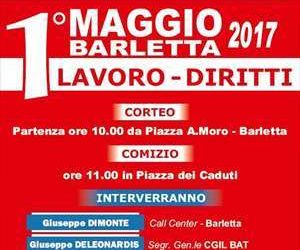 Barletta – Cgil: primo maggio giornata di mobilitazione. Il programma