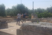 Canosa – Primo ciak di “Mordi e fuggi” nei siti archeologici