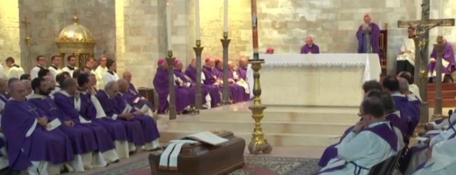 Trani – L’ultimo saluto al vescovo del dialogo interreligioso