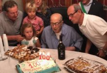 Trani – Nonno Paolo ha spento 100 candeline