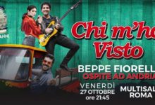 Andria – Venerdì al Multisala Beppe Fiorello presenta film “Chi m’ha visto”