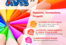 Puglia – ABC AVIS”: Ha inizio il III Forum Giovani Avis BAT in 5 sedi comunali della provincia