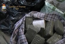 Puglia – Finanza: sequestrati 441 kg di droga. Un arresto