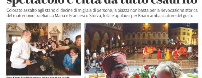 I maestri andriesi dell’arte dolciaria protagonisti alla Festa del torrone di Cremona