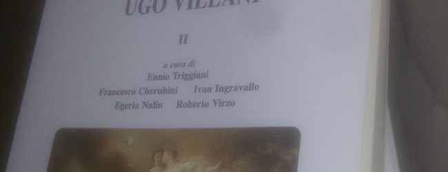 Barletta – “Dialoghi con Ugo Villani”: un’opera dedicata al professore emerito