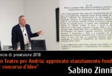 Regione Puglia – Ad Andria tornerà il teatro: accolta proposta di Zinni