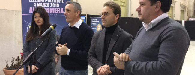 Barletta – Presentazione dei candidati del centrodestra al Parlamento. “Un patto territoriale con i cittadini”