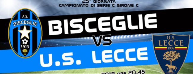 Aggiornamento – Bisceglie-Lecce si gioca a porte aperte. Divieto solo per gli ospiti