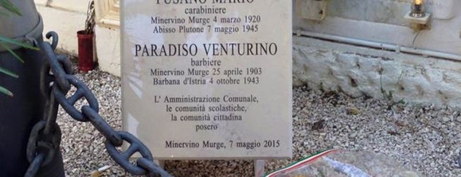 Minervino Murge – Giornata del ricordo in memoria delle vittime delle foibe