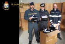 Porto Bari – Finanza: sequestrate 6.930 paia di scarpe contraffatte