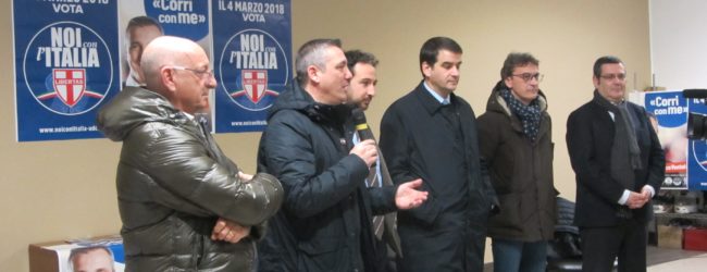 Barletta – Con Fitto leader di “Noi con l’Italia – Udc” si presenta il candidato alla Camera Ventola