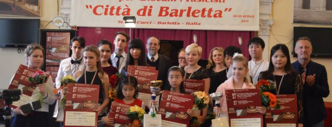 Barletta – Concorsi Musicali Internazionali: domani la presentazione per giovani musicisti