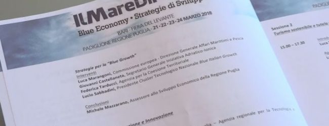#IlmarediPuglia: domani la seconda giornata Forum internazionale sulla “blue economy”