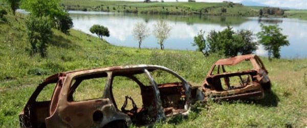 Cerignola – La Diga Capacciotti cimitero di auto rubate