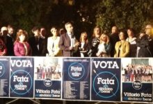 Bisceglie – Bagno di folla al comizio del candidato Vittorio Fata. VIDEO