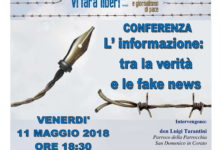 Corato – Domani conferenza “L’informazione: tra la verità e le fake news”