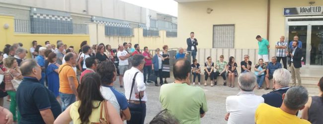 Bisceglie – Il candidato Gianni Casella ha incontrato gli abitanti della 167