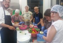 Trani – Al Centro Jobel lezione con lo chef Domenico Giannico
