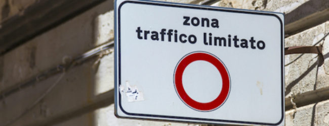 Andria – Zona a traffico limitato: variazione orario da lunedì 21 gennaio