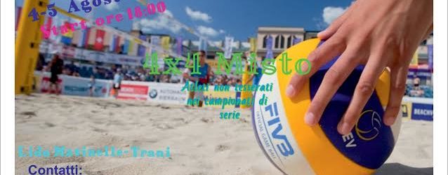 Trani – Lo sport oltre le barriere e le frontiere: torneo di beach volley