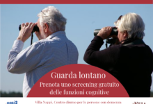 Trani – Settembre Alzheimer: dal 17 al 22 settembre screening gratuito a Villa Nappi