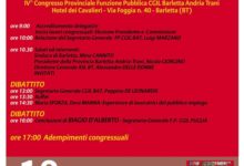 Barletta – IV congresso della Funzione pubblica Cgil Bat