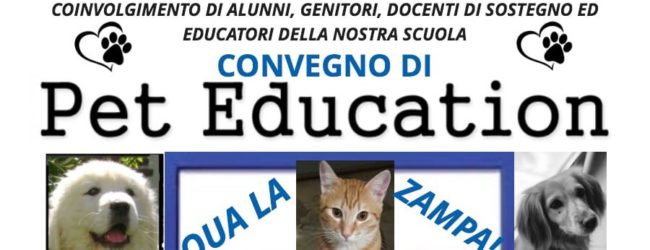 Barletta – Convegno “Pet education” alla scuola “Baldacchini”