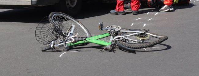 Trani – Incidente tra auto e bici, grave il ciclista