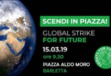 Barletta – Sciopero mondiale per fermare i cambiamenti climatici
