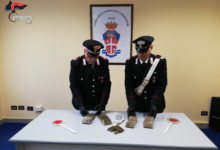 Trani – Deteneva oltre 2 kg di hashish in casa: i Carabinieri arrestano un 51enne