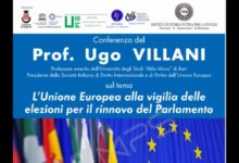 Barletta – L’Unione Europea alla vigilia del voto: intervista al prof. Ugo Villani