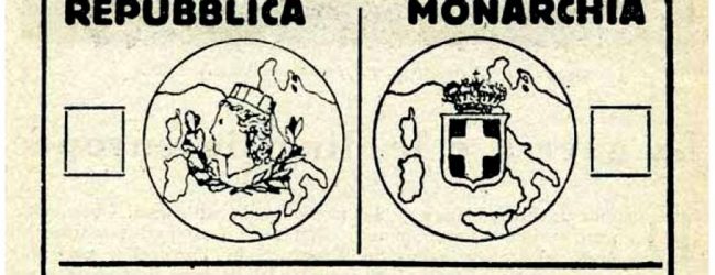 Repubblica o Monarchia? Le schede truccate del ’46. A scoprirle, il trinitapolese Tommaso Beltotto