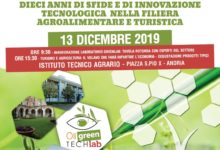 ANDRIA – domani 13 Dicembre 2019: “Decennale di sfide e innovazione tecnologica nella filiera agroalimentare e turistica”