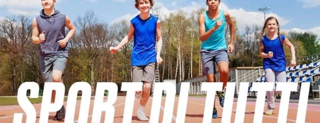 Trani –  Attività sportiva gratuita per bambini e ragazzi dai 5 ai 18 anni